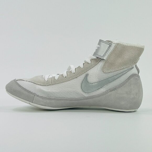 Nike Speedsweep 7 'White Metallic Silver' 366683-100 Wrestling Multi Size - Picture 2 of 10
